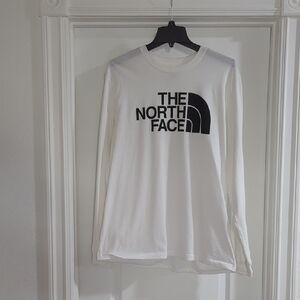 The North Face White Logo Tee